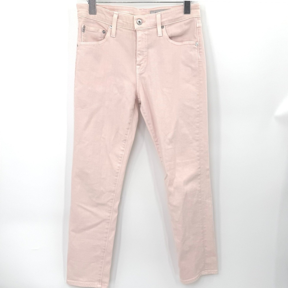 AG Adriano Goldschmied Women 28 The Ex Boyfriend Slim Balletcore Coquette Preppy